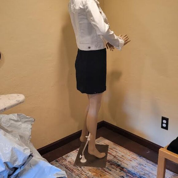 NWT Maurices white jean jacket - Size Small - Picture 4 of 6